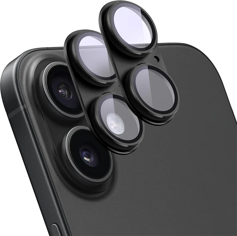 2-Pack Metal Camera Lens Protector for iPhone