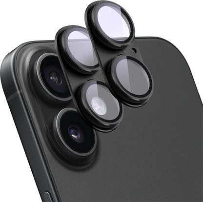2-Pack Metal Camera Lens Protector for iPhone