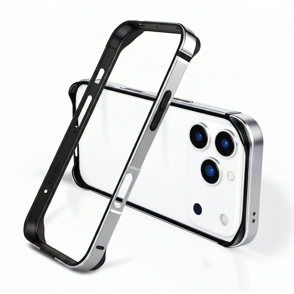 Slim Metal Bumper iPhone Armor Case