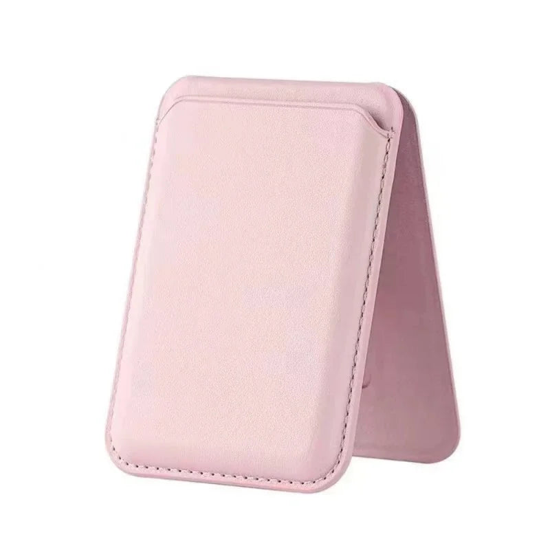 MagSafe Leather Wallet with Hidden Stand