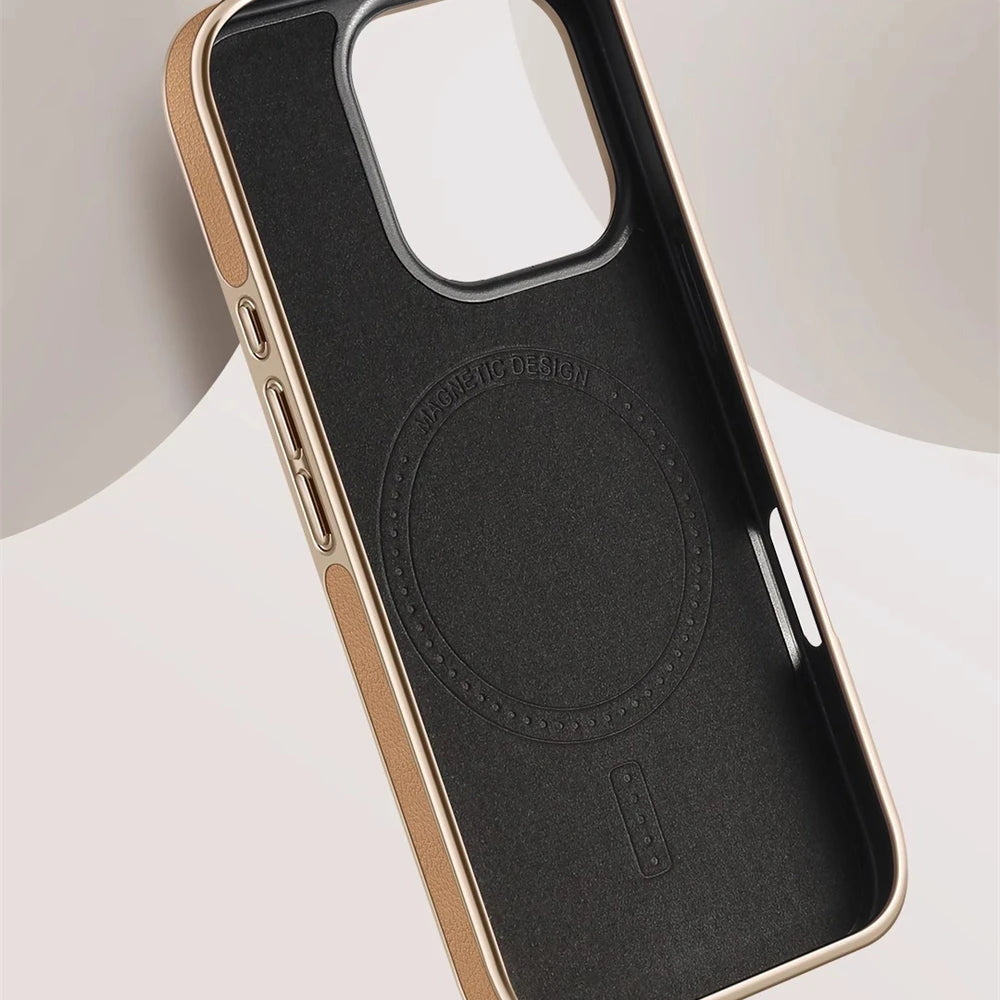 ExecutiveShield | MagSafe Leather Case