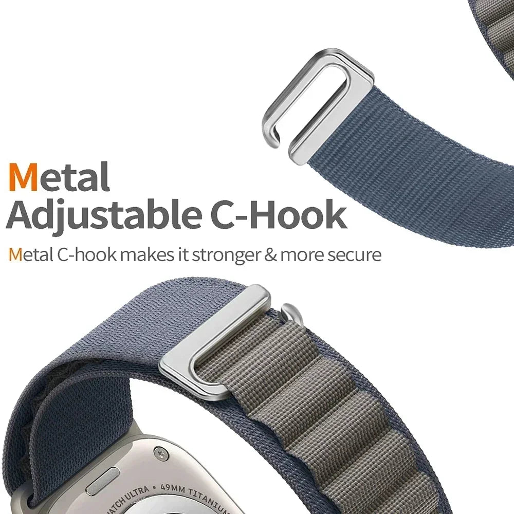 Alpine Nylon Loop Band for Apple Watch