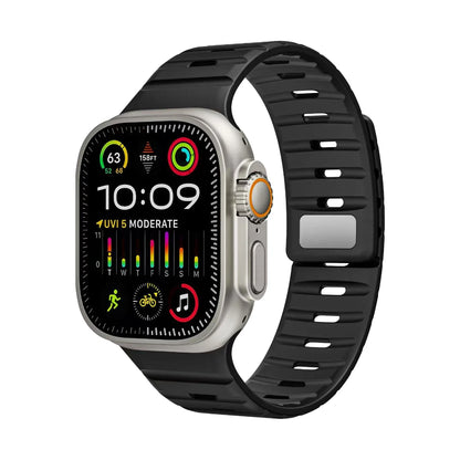 Magnetic Silicone Apple Watch Band
