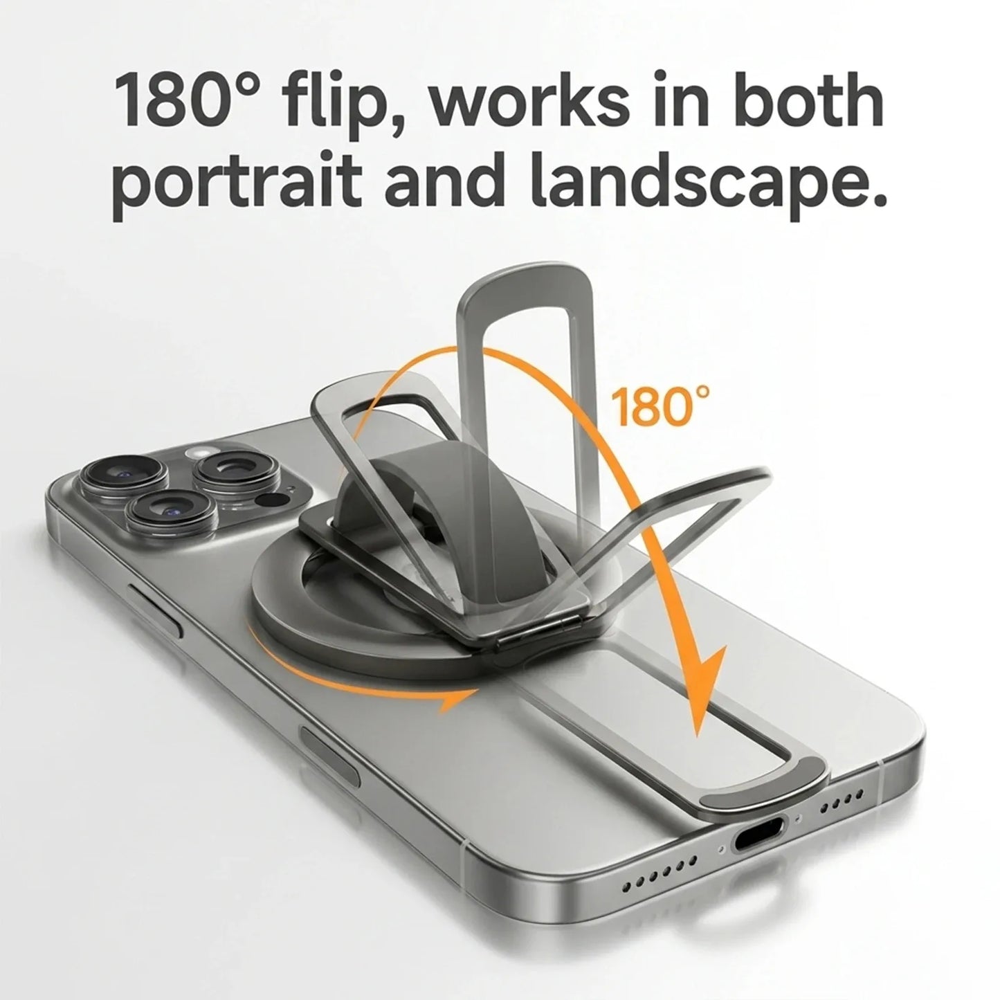 MagSafe Silicone Ring Phone Grip & Stand