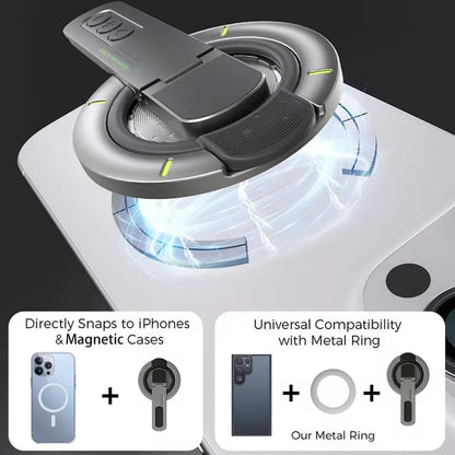 3-in-1 MagSafe Magnetic Ring Grip & Phone Stand