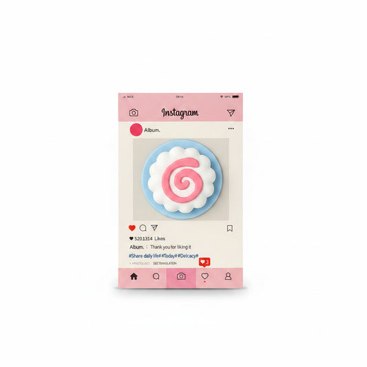 Cute Fish Cake MagSafe Phone Grip