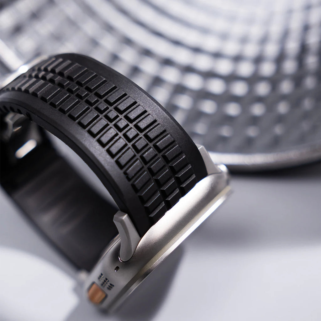TitanSport Elite | Silicone Metal Watch Band