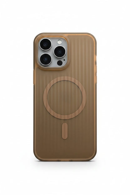 Luxury 3D Striped MagSafe iPhone Case