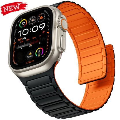 Magnetic Silicone Apple Watch Band