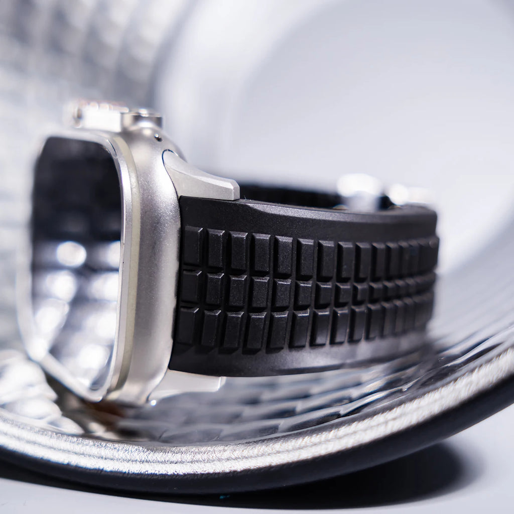 TitanSport Elite | Silicone Metal Watch Band