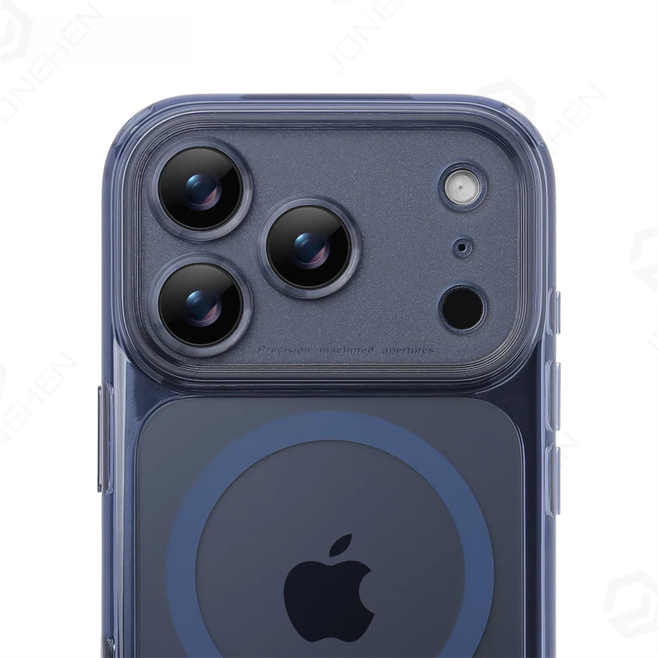 Business Matte Clear MagSafe iPhone Case