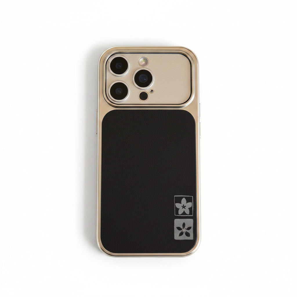 Korean Floral Electroplated iPhone Case