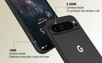 Funda protectora de silicona suave para Google Pixel