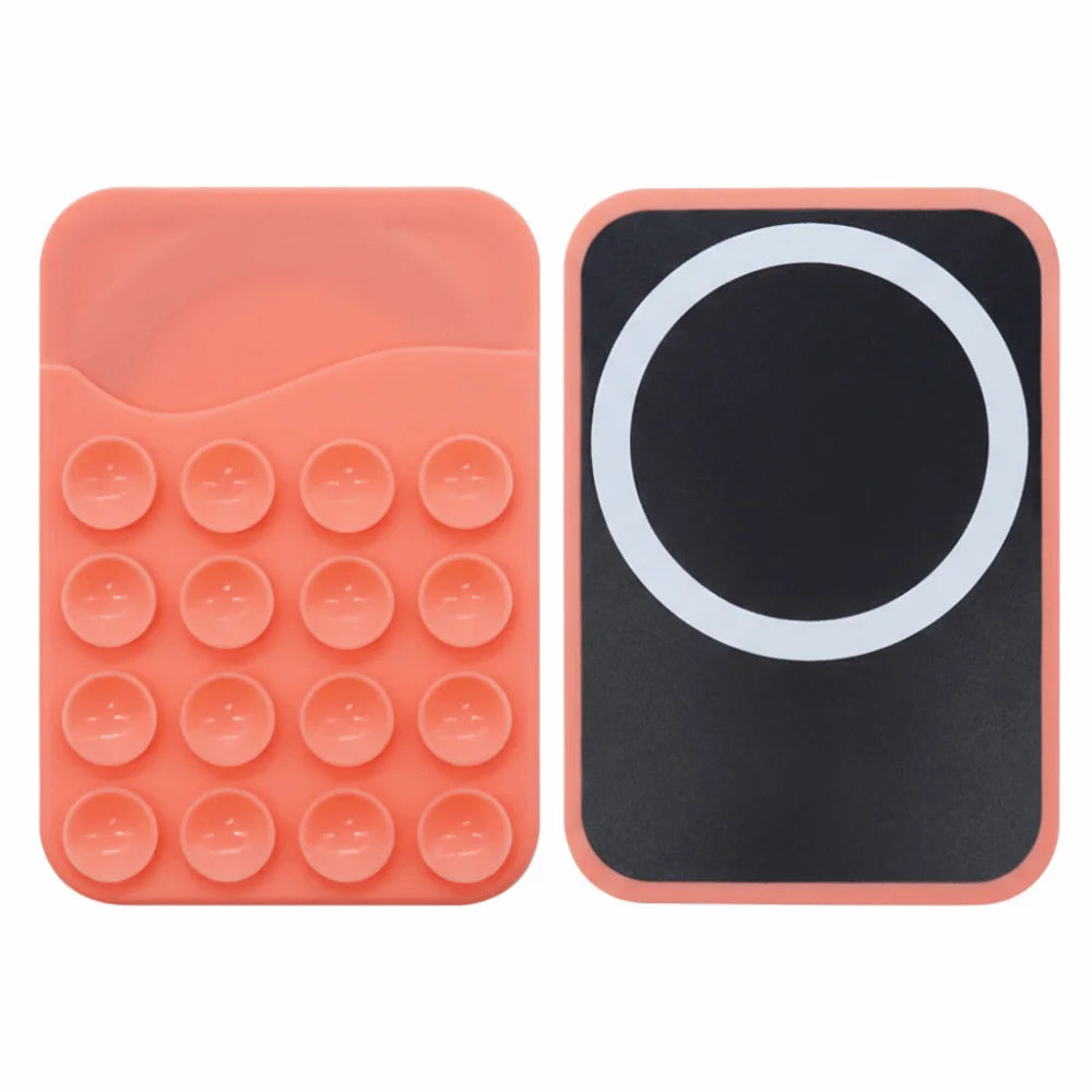 Ultra-Thin MagSafe Silicone Card Holder Sleeve