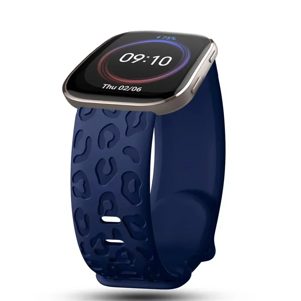 20mm Engraved Silicone Band for Amazfit Watch