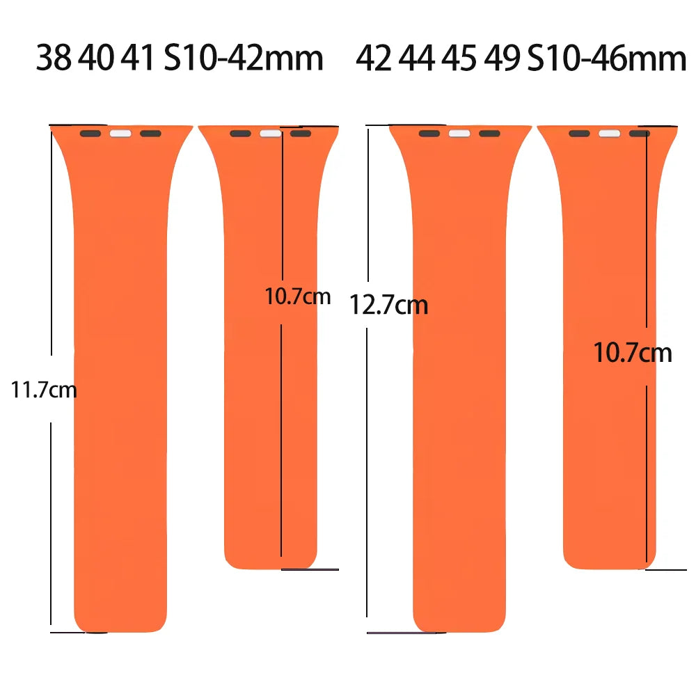 Magnetic Silicone Apple Watch Band