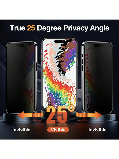 Privacy Tempered Glass Screen Protector for iPhone