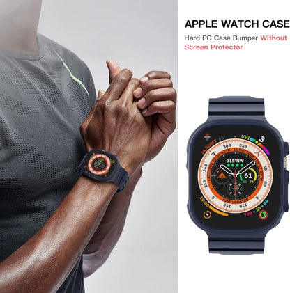 Rugged PC Bumper Case for Apple Watch Ultra 2 & 3