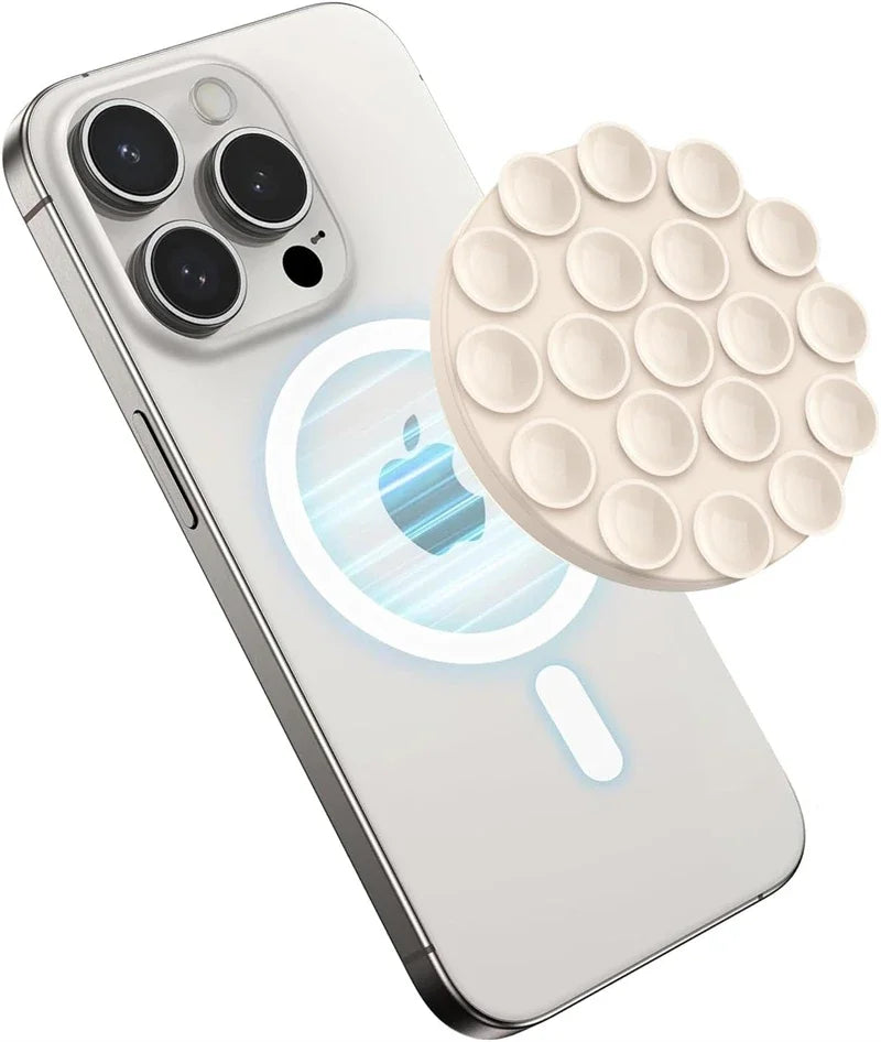 MagSafe Silicone Suction Phone Grip Stand