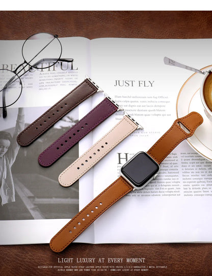 Business Leather Apple Watch Band