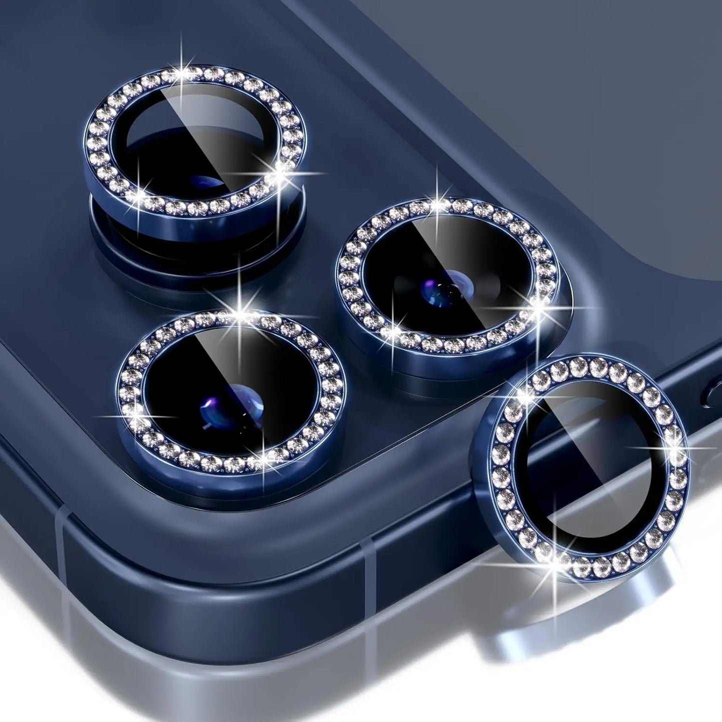 Bling Diamond Metal Ring Camera Lens Protector