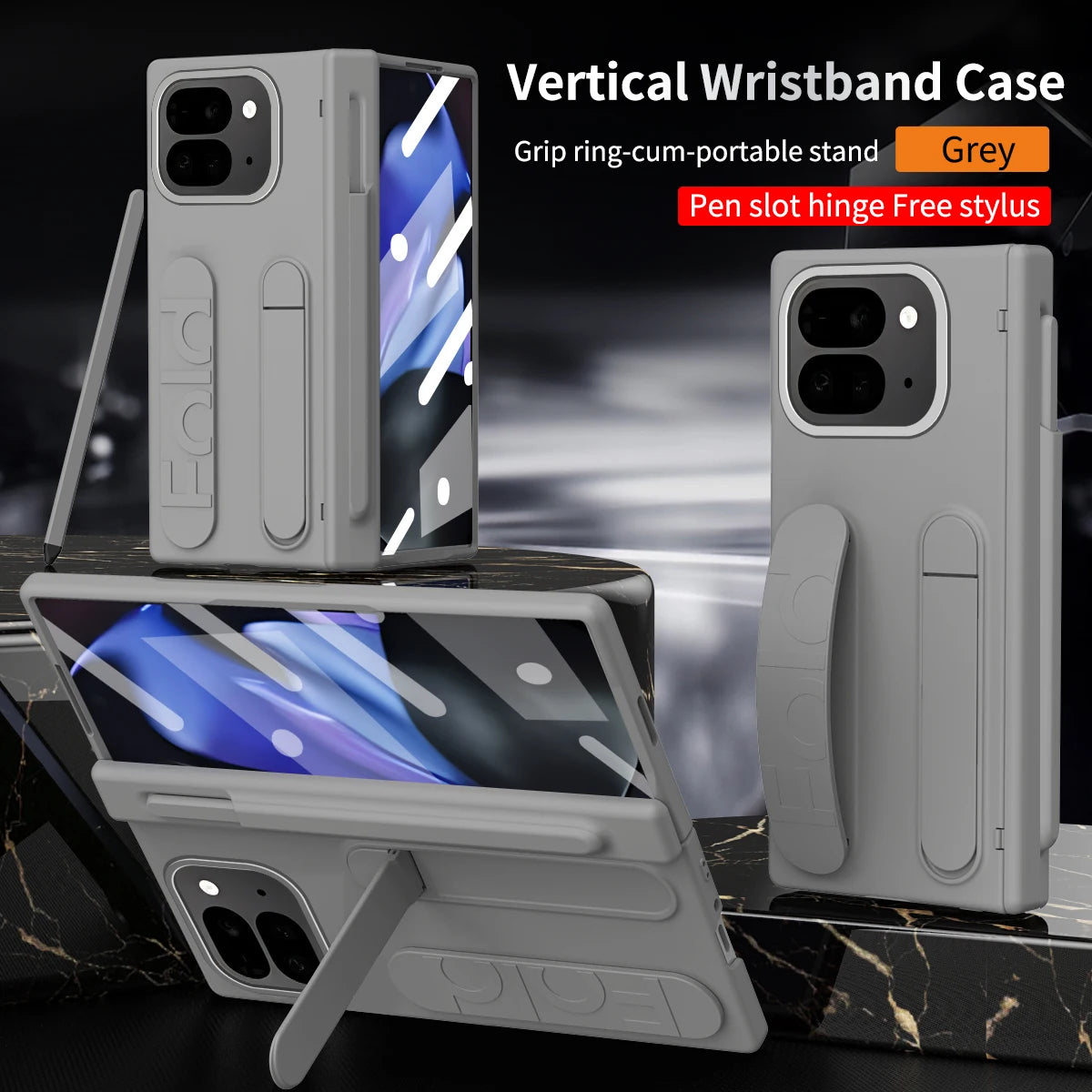 3-in-1 Armor Case for Google Pixel 9 Pro Fold