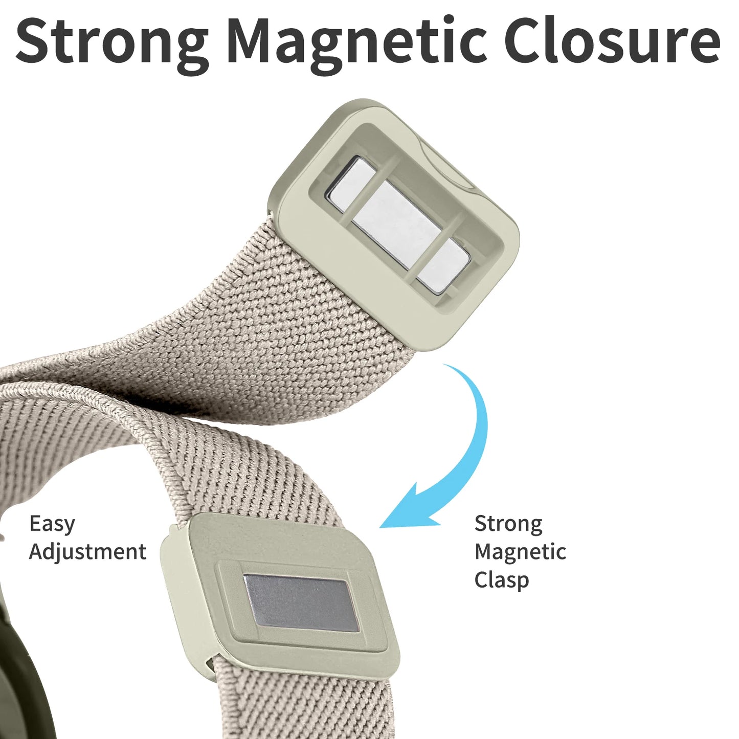 Stretchy Nylon Flower Apple Watch Band