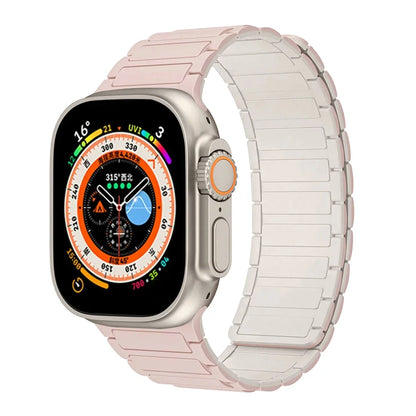 Magnetic Silicone Apple Watch Band