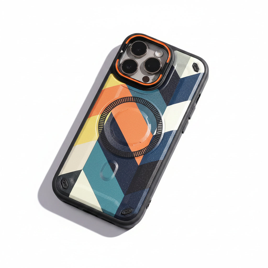 Military-Grade Camouflage MagSafe iPhone Case