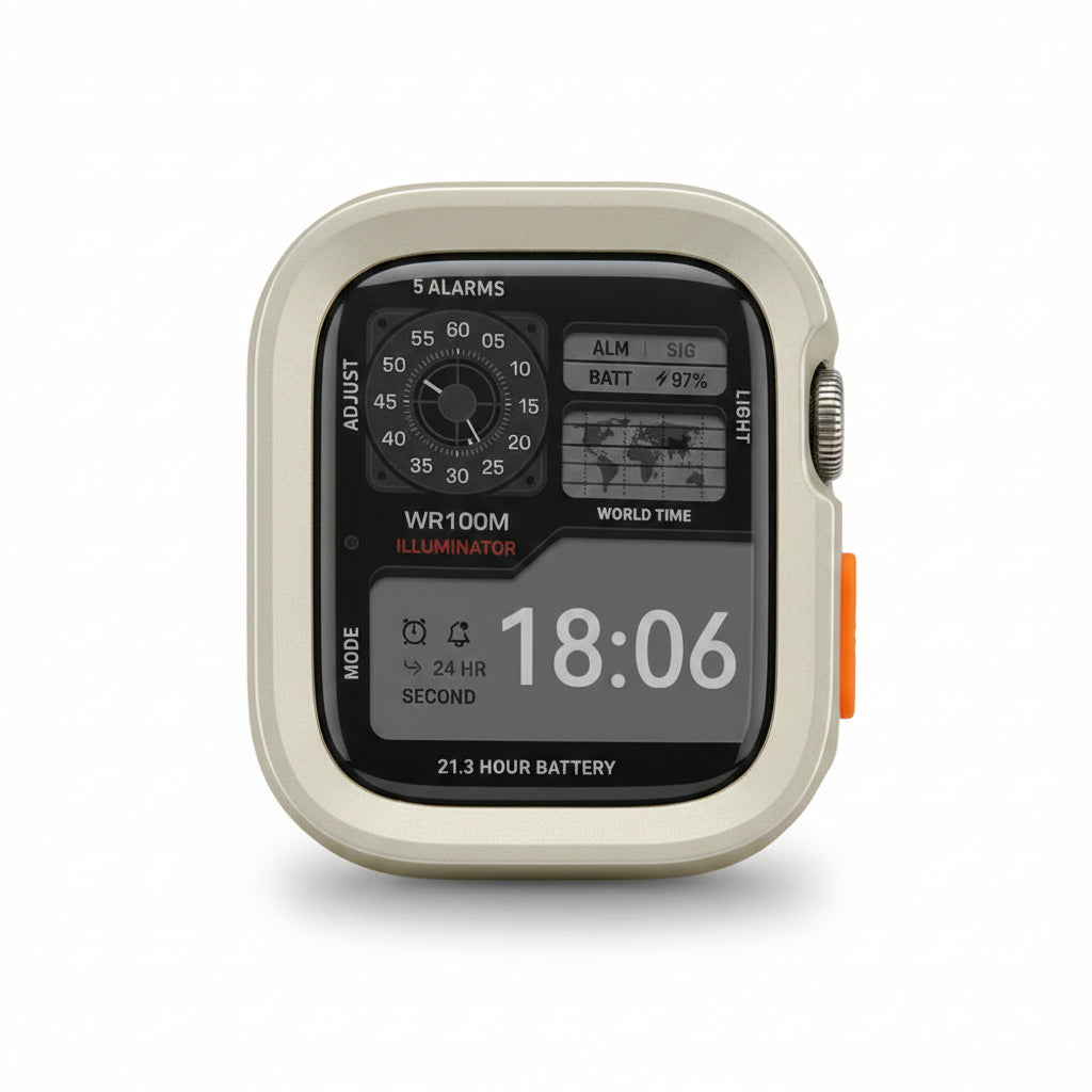 Soft Silicone Apple Watch Protective Case