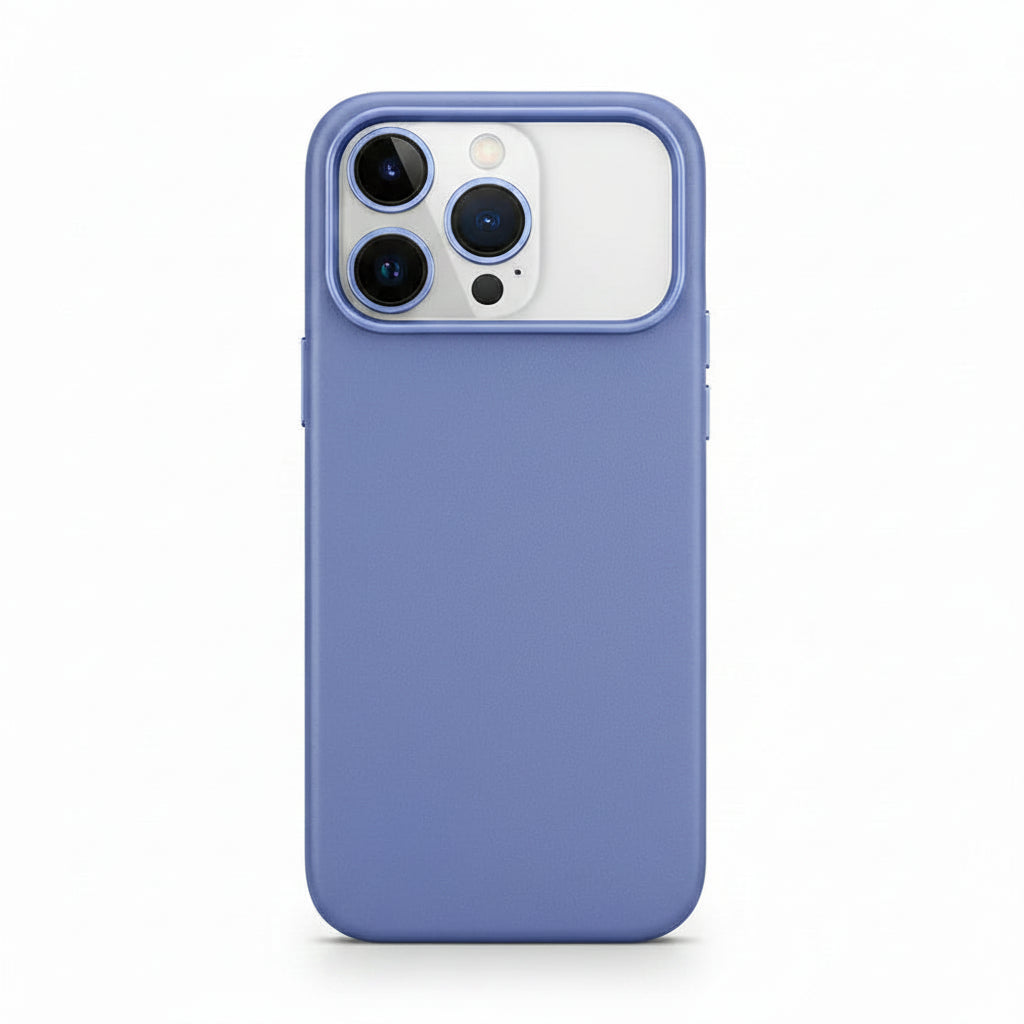 Luxury MagSafe PU Leather iPhone Case