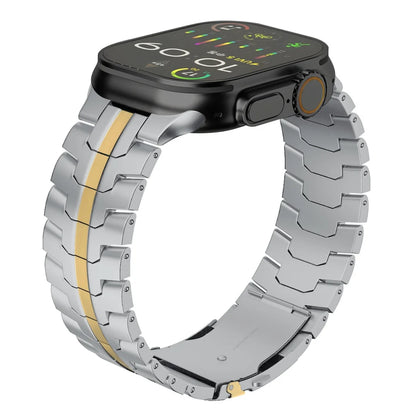 Titanium Color Stainless Steel Apple Watch Band