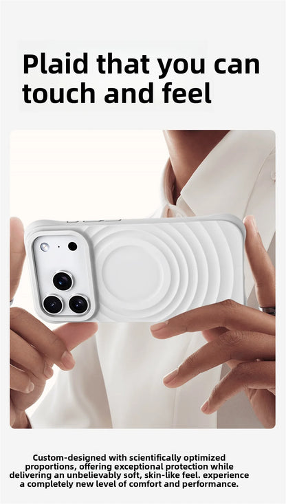 Water Ripple MagSafe Silicone iPhone Case