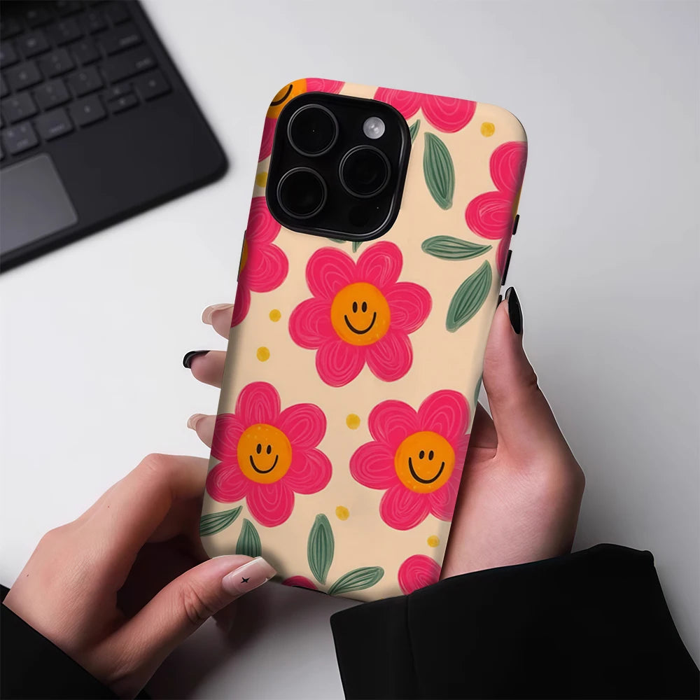 BloomSmile | Floral Magnetic Case