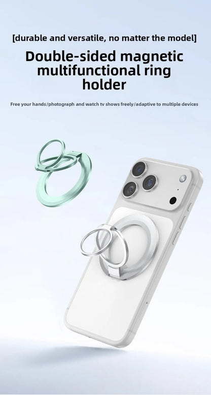 Foldable MagSafe Metal Ring Phone Stand Grip