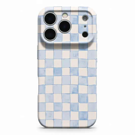 Grid Pattern Hard iPhone Case