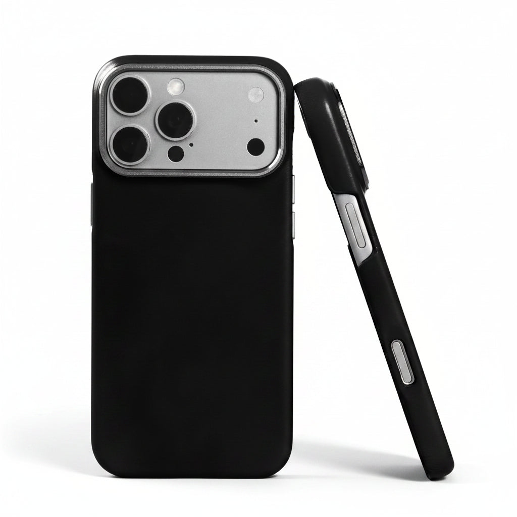Luxury Genuine Leather MagSafe iPhone Case