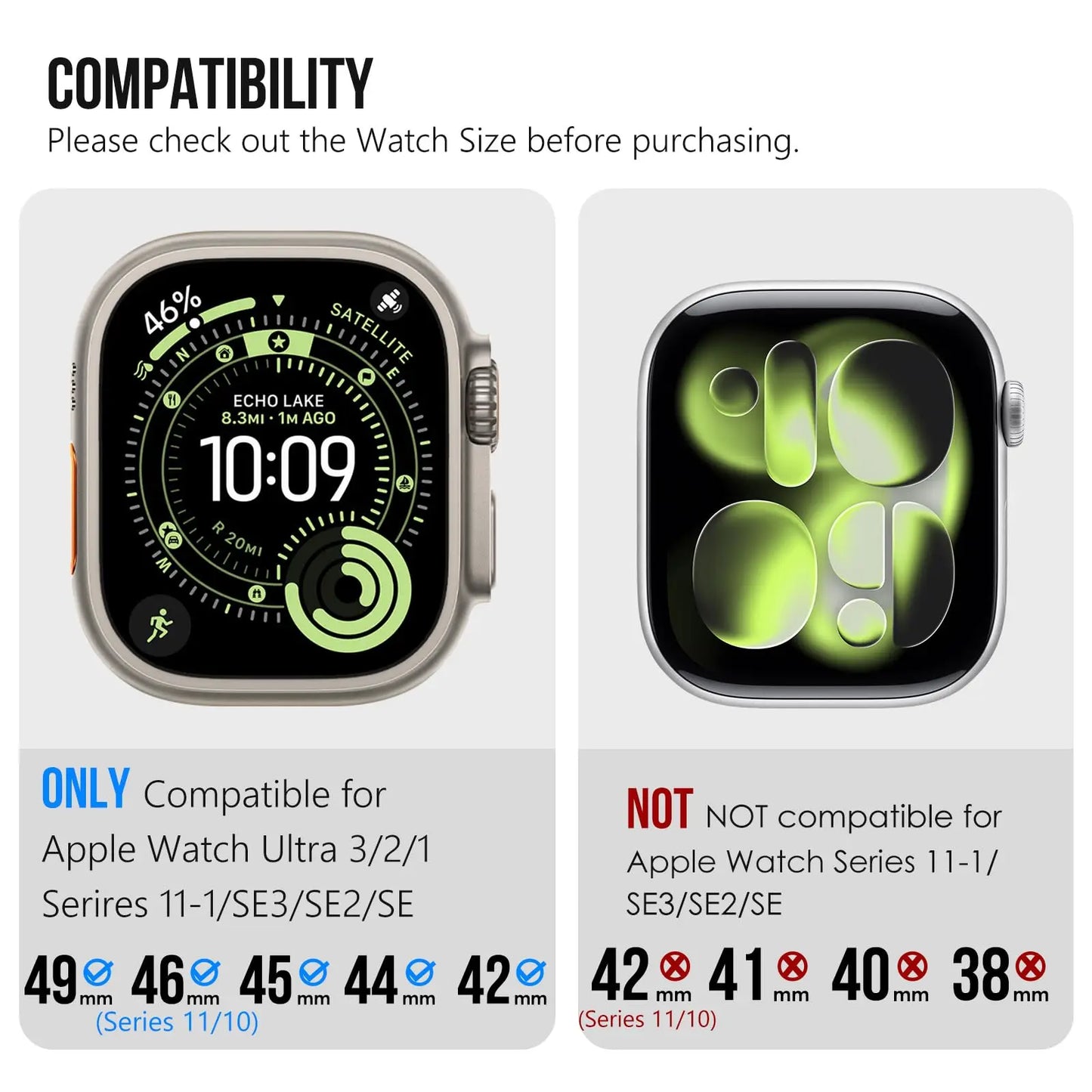 Men's Sport TPU Apple Watch Band