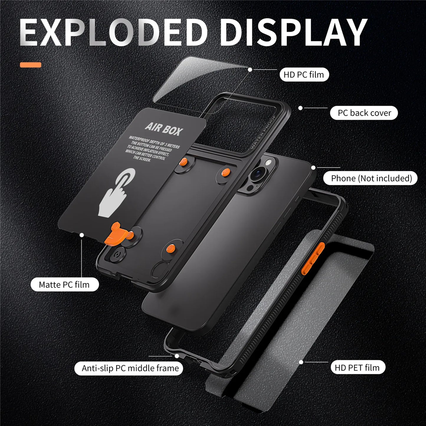 Waterproof Phone Pouch for iPhone