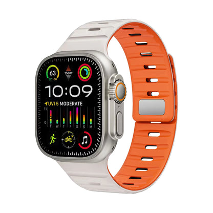 Magnetic Silicone Apple Watch Band