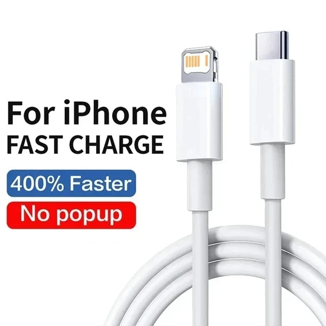 20W USB-C to Lightning Fast Charger Cable