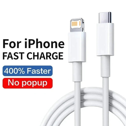 20W USB-C to Lightning Fast Charger Cable