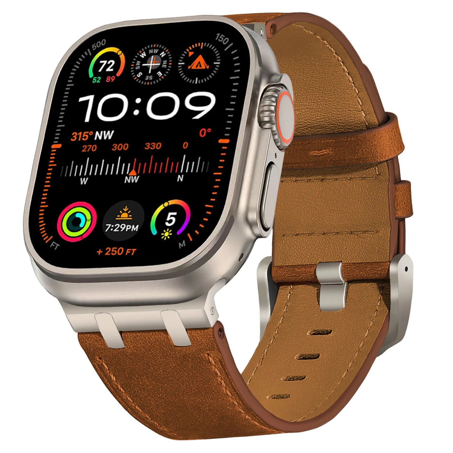 Luxury Leather Apple Watch Band