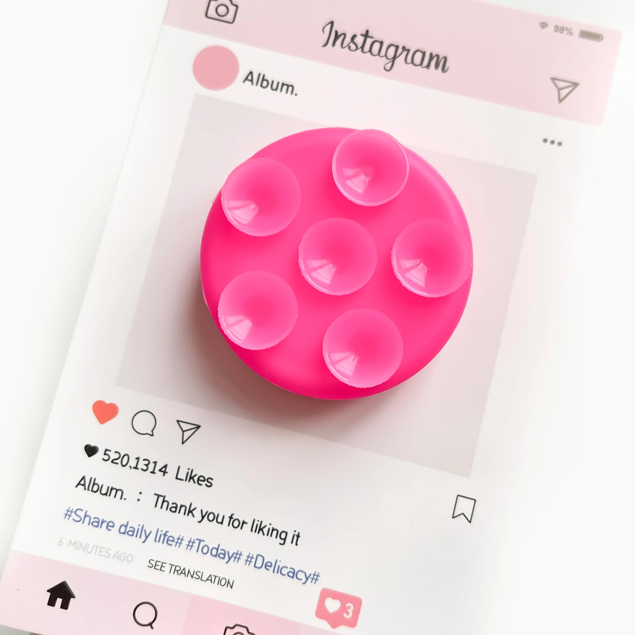 GripDock | Suction Phone Grip