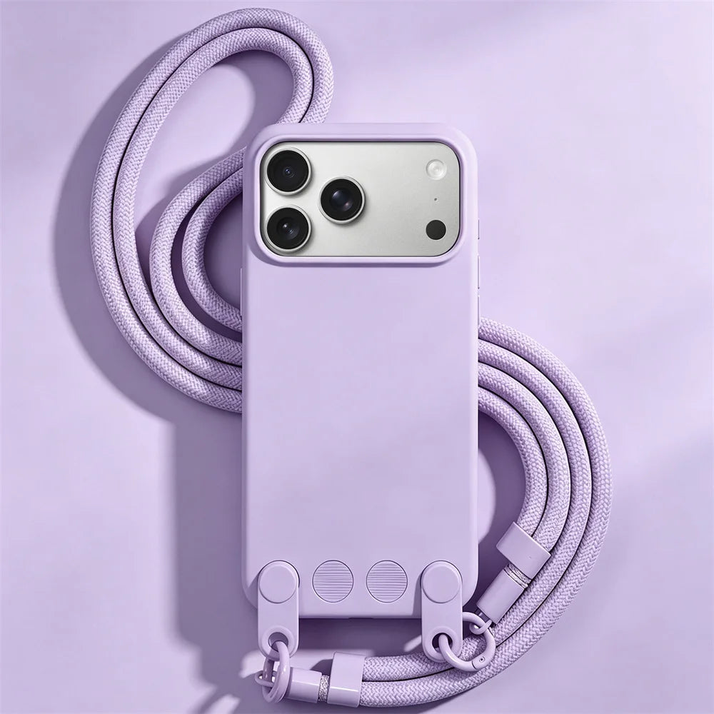 Crossbody Lanyard iPhone Case