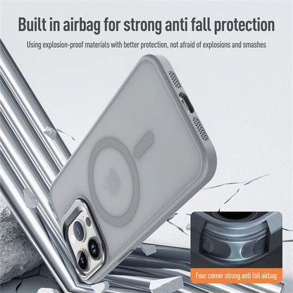 MagSafe Metal Lens Stand iPhone Case