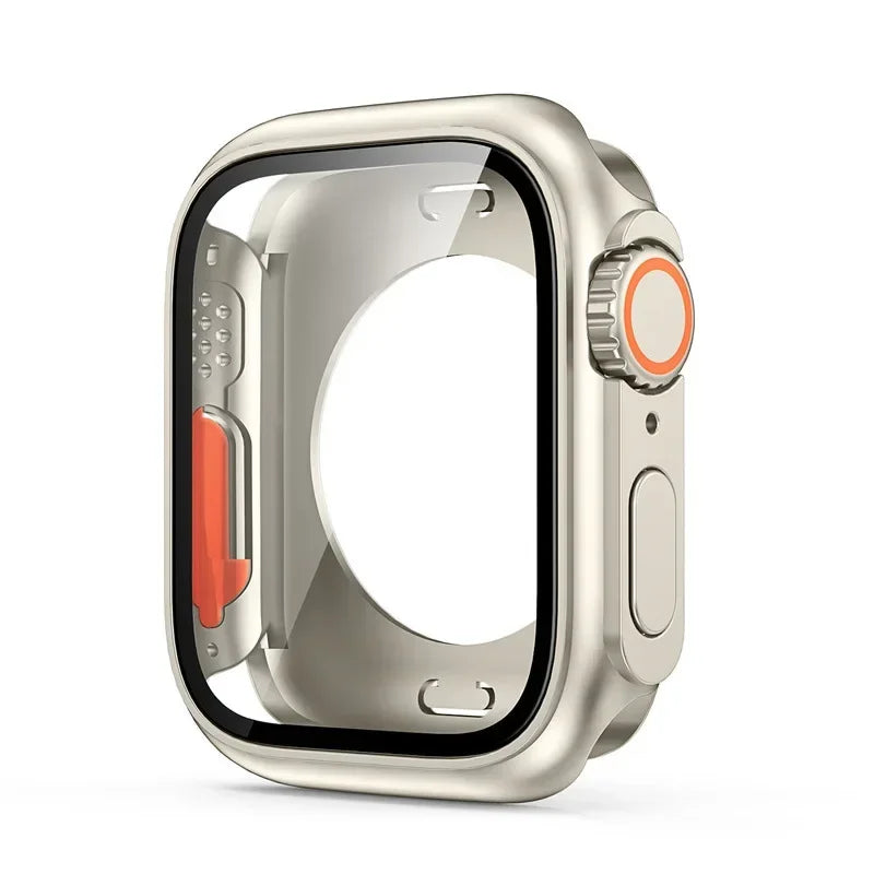 Apple Watch Tempered Glass Bumper Case