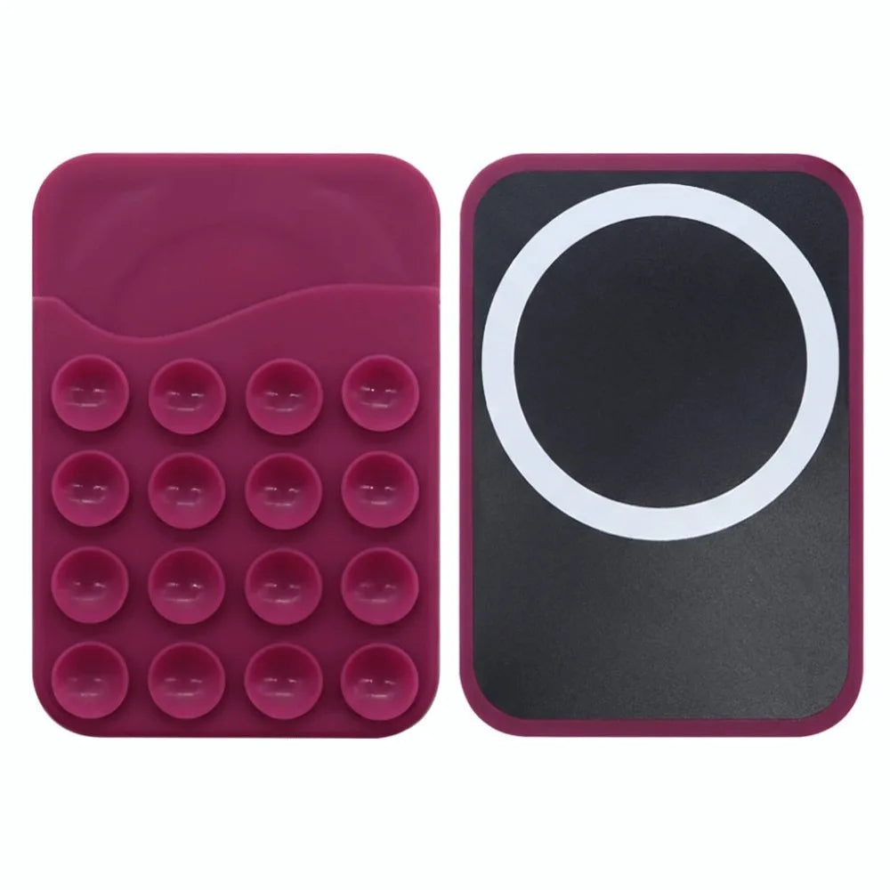 Ultra-Thin MagSafe Silicone Card Holder Sleeve