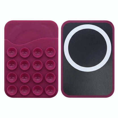 Ultra-Thin MagSafe Silicone Card Holder Sleeve