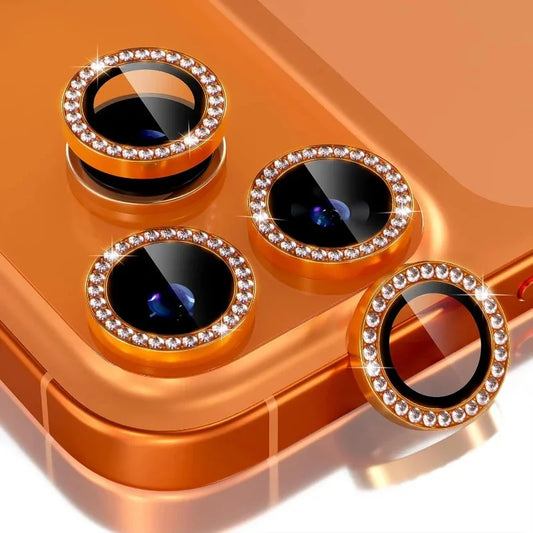 Bling Diamond Metal Ring Camera Lens Protector